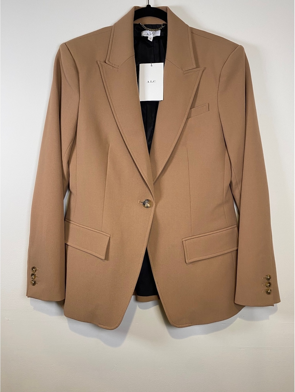 A.L.C. Women's Camel Blazer Size 10 NWT!